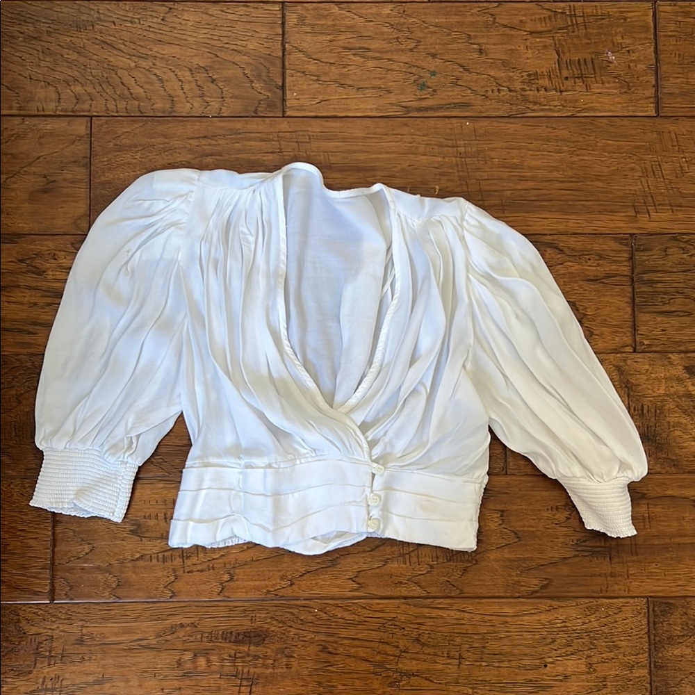 Elegant White Women's Top